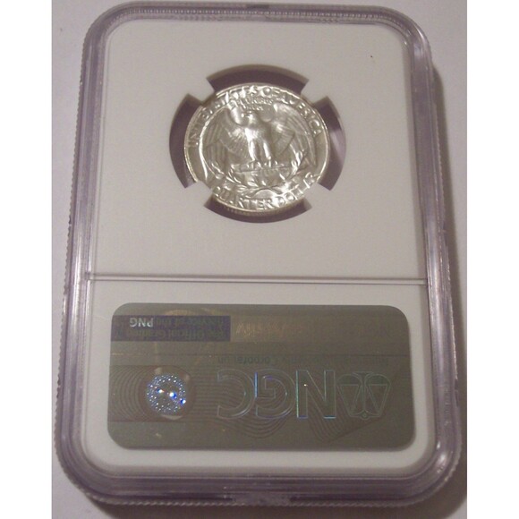 1954 Washington Quarter MS64 NGC - Picture 2 of 2